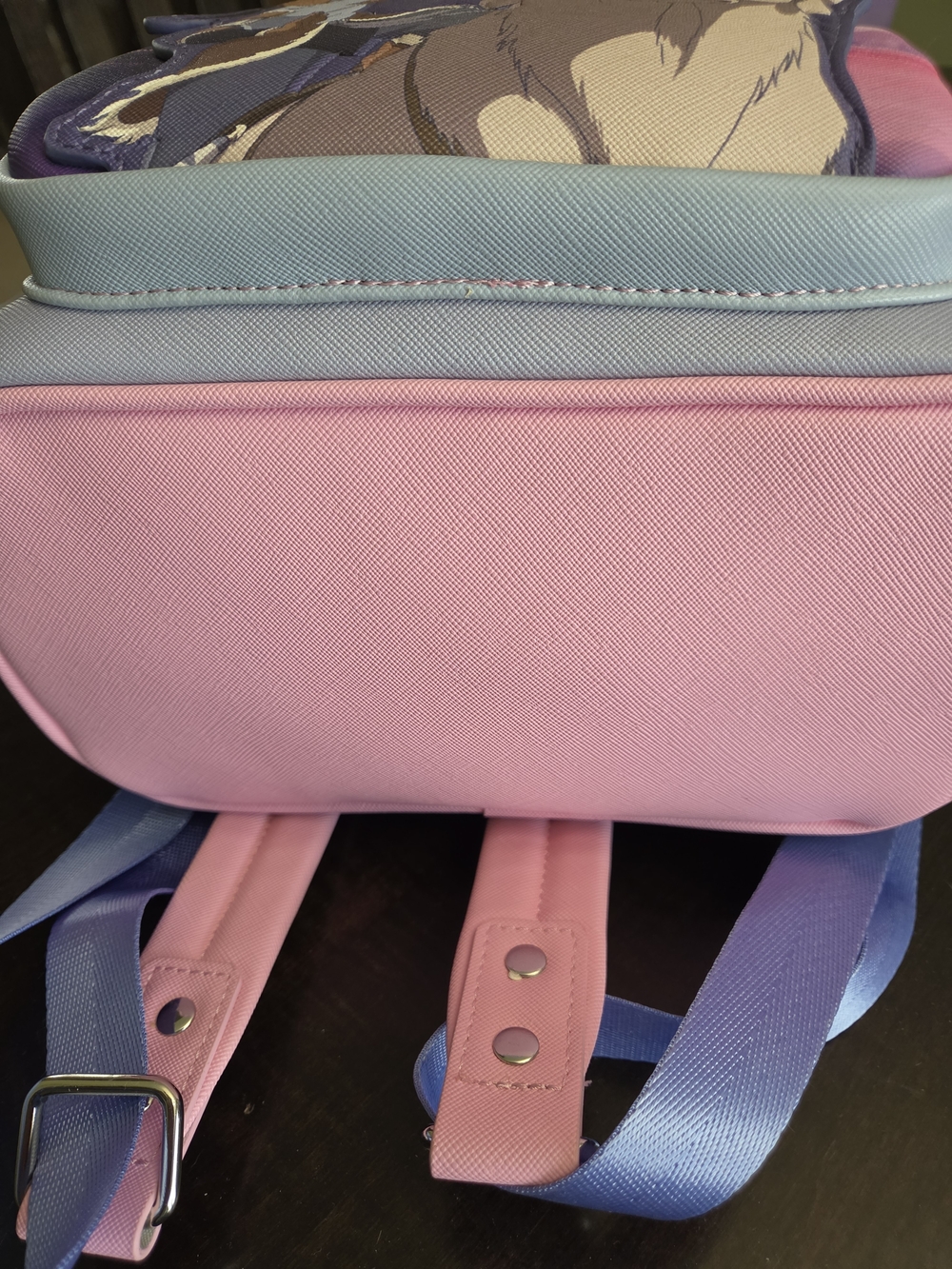 Loungefly: Legend of Korra- Team Korra Mini Backpack - Pastel Pink & Light Blue - Picture 5 of 5